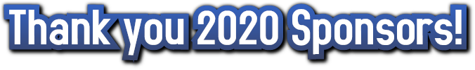 Thank you 2020 Sponsors!